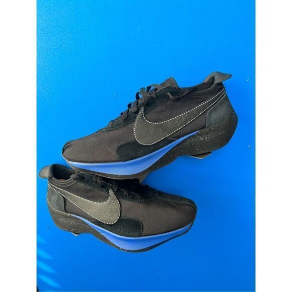 Nike Moon Racer QS Men's Running Shoes, Men’s 13 BV7779 001 Black Blue RARE - Picture 3 of 6